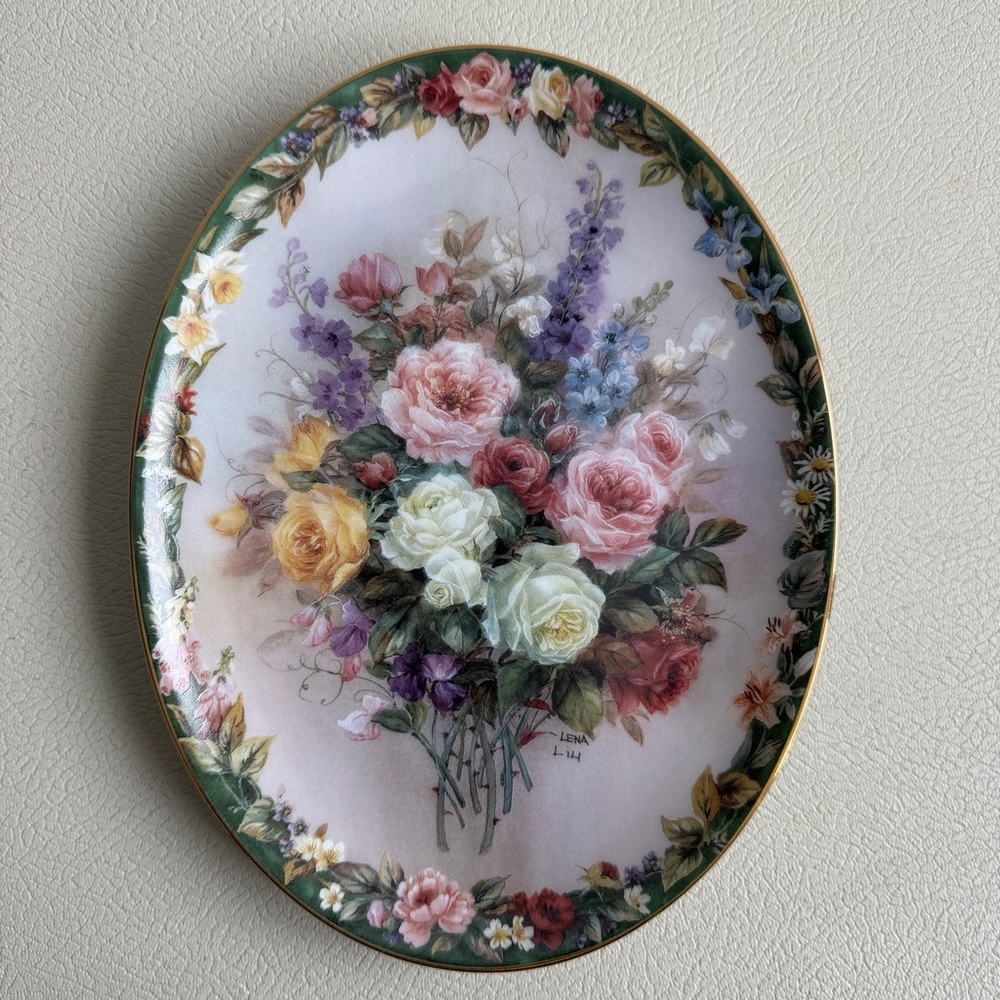 Vintage 1997 Lena Liu “Glory” The Bradford Exchange Decorative Plate